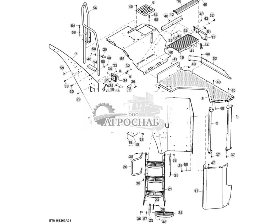 Подножка, левая платформа, двигатель T2 (12) (801465 - 801999) - ST871771 969.jpg